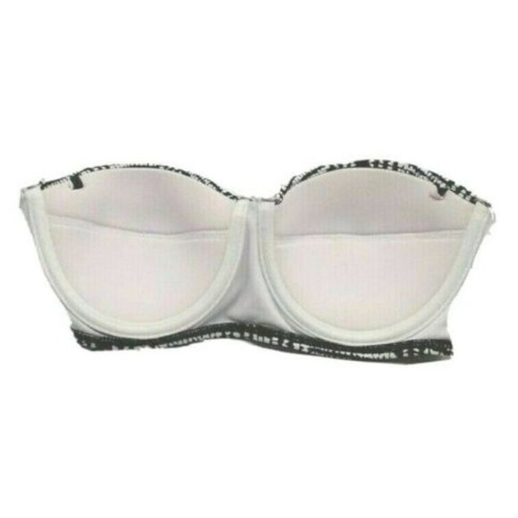 Altard State Swim Bikini Top Bandeau Medium Black - Picture 7 of 10